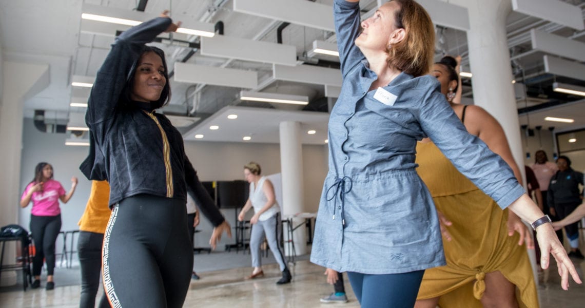 Taylor Hosts Dance And Design Thinking Retreat