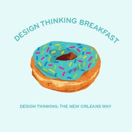 Illustration of a sprinkle donut on a teal background.