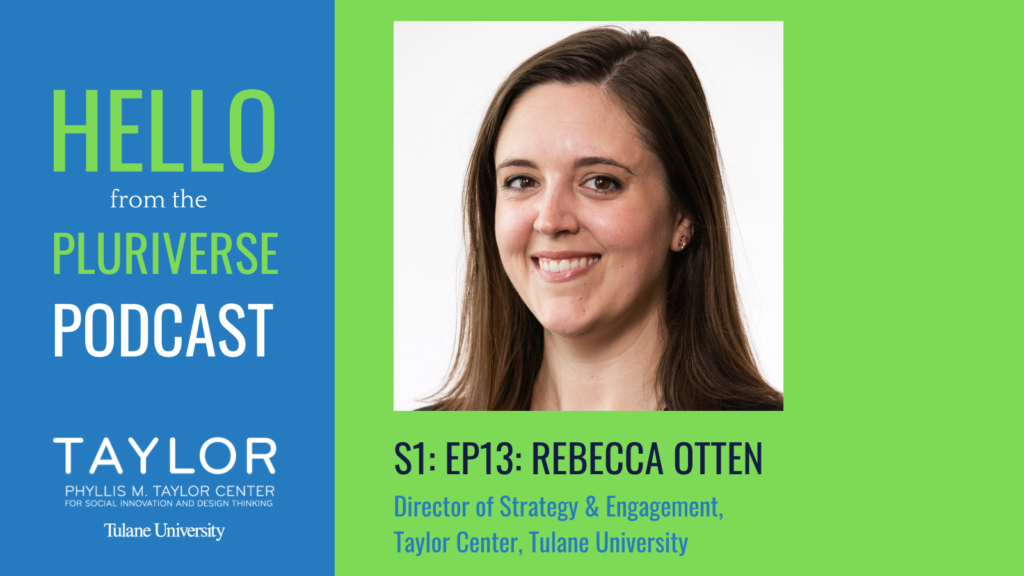 S1: Ep13: Hello from the Pluriverse: Rebecca Otten