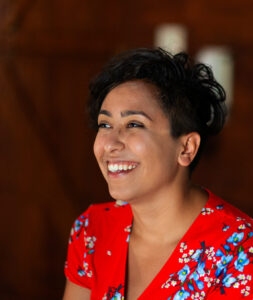 Image of Rae Stevenson, Visiting Assistant Professor at the Taylor Center for Social Innovation and Design Thinking